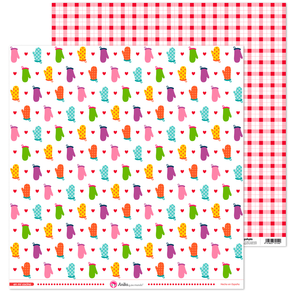 PACK5 PAPEL SCRAP 12X12MANOPL.EN MI COCI