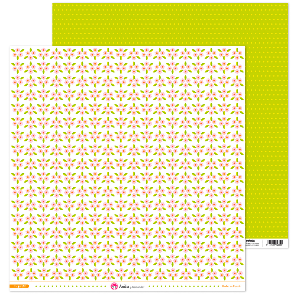 PACK5 PAPEL SCRAP 12x12 3FLR.RO MIJARDIN