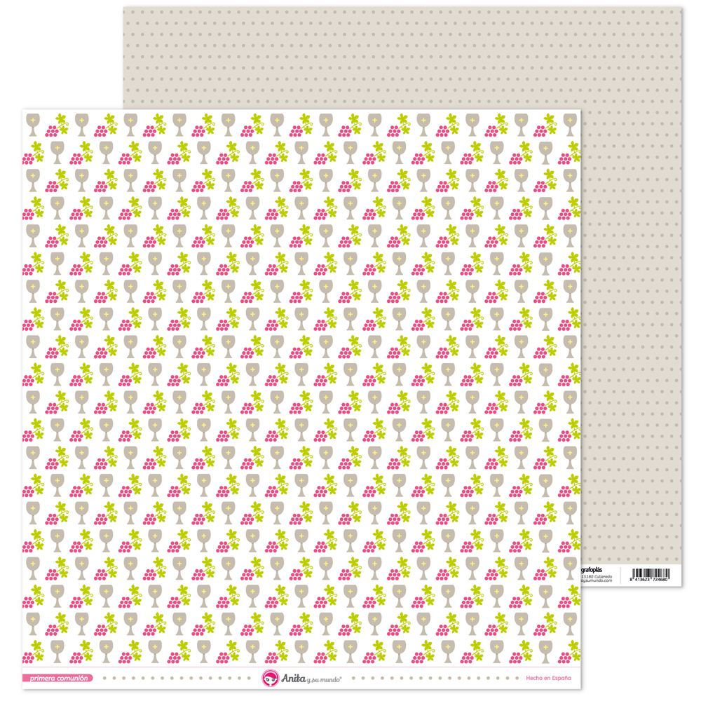 PACK5 PAPEL SCRAP 12x12COPA GRS 1aCO.ELL