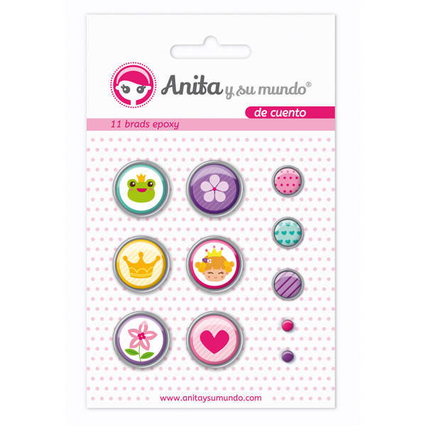 PACK11 BRADS EPOXY DE CUENTO