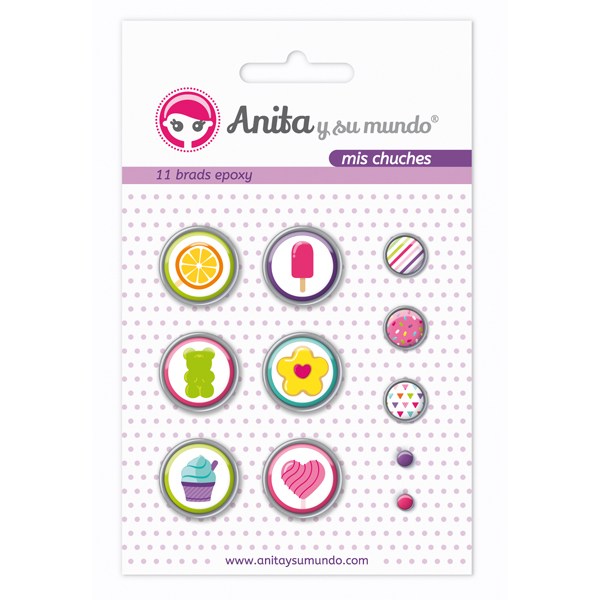 PACK11 BRADS EPOXY MIS CHUCHES