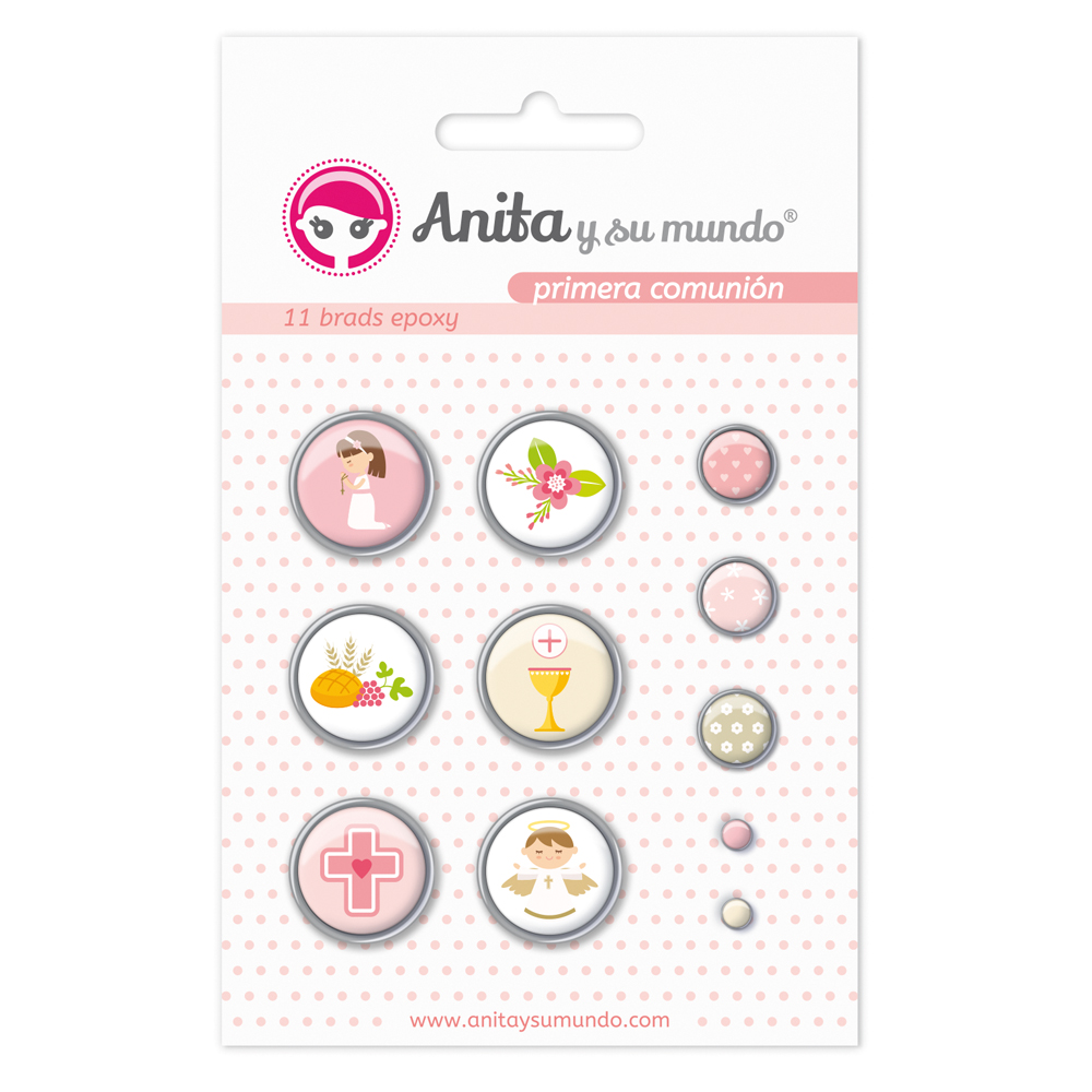 PACK11 BRADS EPOXY 1aCOM.ELLA 18-19