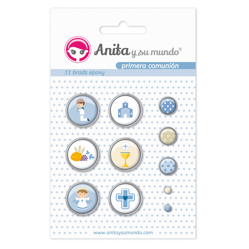 PACK11 BRADS EPOXY 1aCOM.EL 18-19