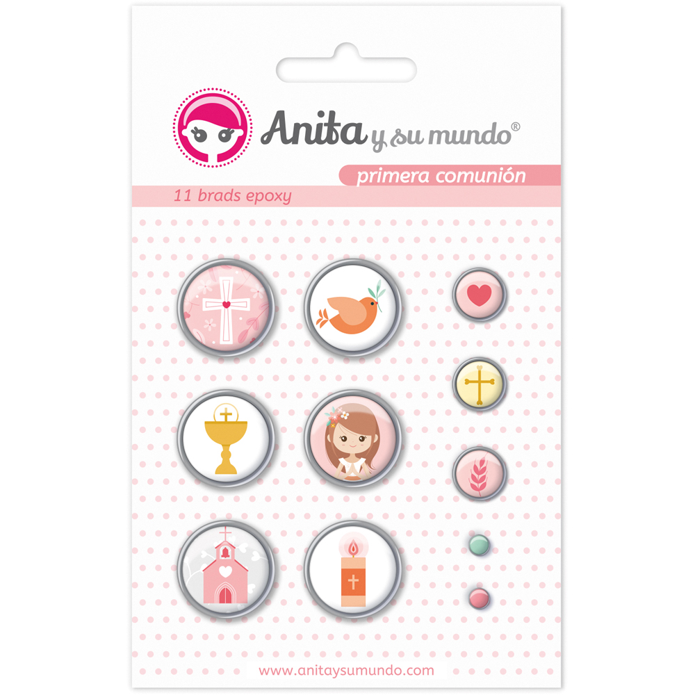 PACK 11 BRADS EPOXY PRIMERA COMUN.20 ELL