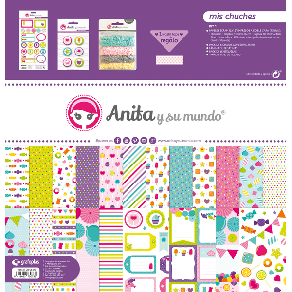 KIT SCRAP1 COLECCION MIS CHUCHES 16