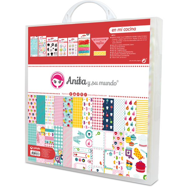 KIT SCRAP2 COLECCION EN MI COCINA C/MALE