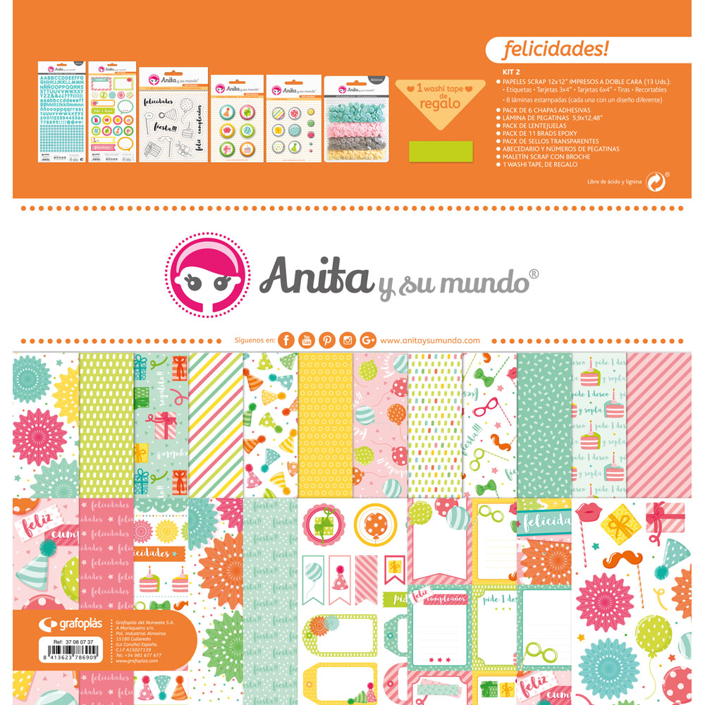 KIT SCRAP2 COLECCION FELICIDADES!