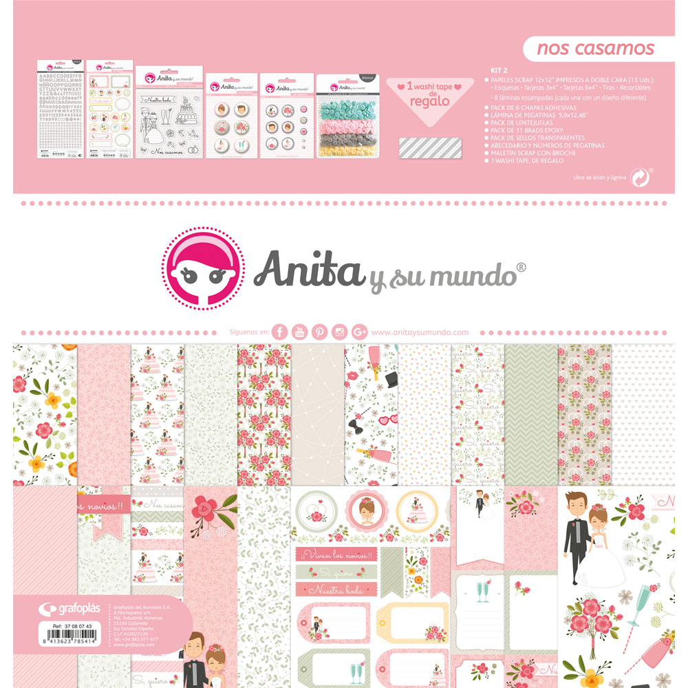 KIT SCRAP2 COLECCION NOS CASAMOS 19
