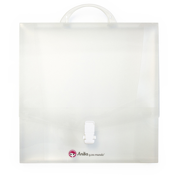 MALETIN SCRAP CON BROCHE