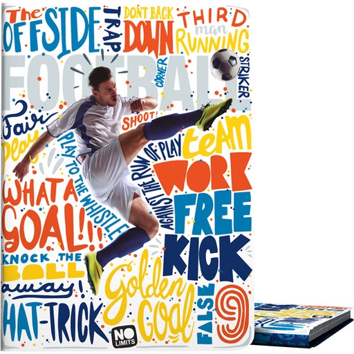 [GRA01332122] PASTA 30F PP NO LIMITS FUTBOL