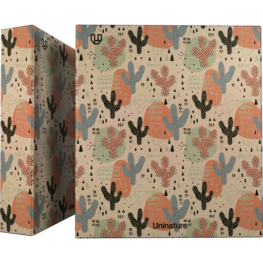 [GRA07323703] PASTA C/MOLAS A4 FOR.4D40 UNINATURE CACTU