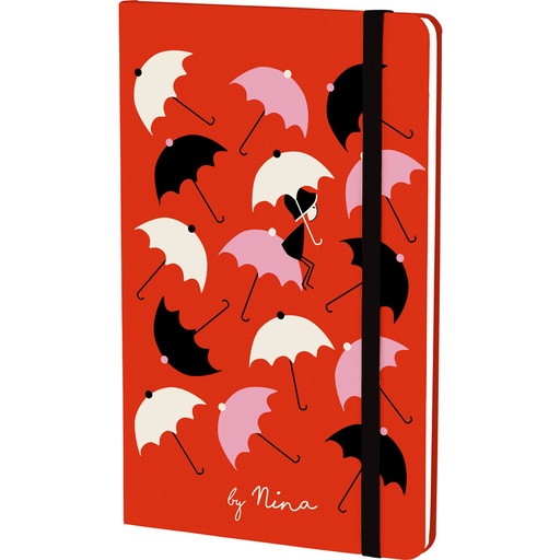 [GRA16280219] CADERNOS 13X21 NINA 19 UMBRELLAS