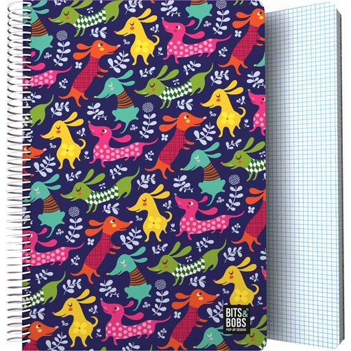 [GRA16502464] CADER.PP FOLE 80H 90G C4MM B&B23 DOGS