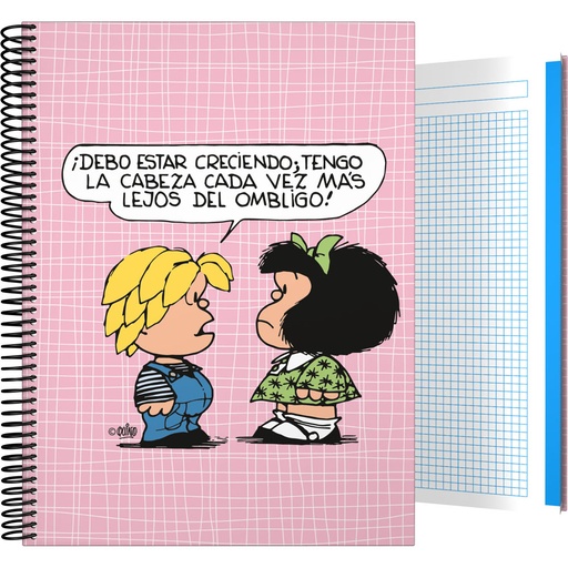 [GRA16502612] CADERNO FOR.A4 CADER. MAFALDA20 BELLY