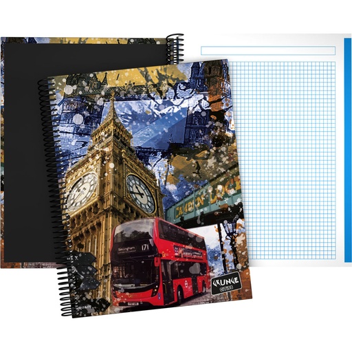 [GRA16502645] CADERNO FOR.A4 CADER. CITIES22 LONDON
