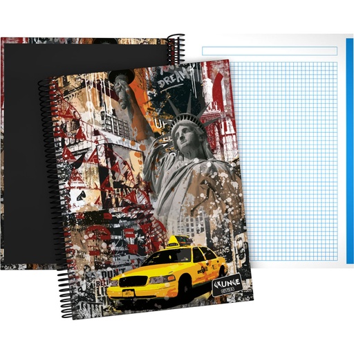[GRA16502646] CADERNO FOR.A4 CADER. CITIES22 NEW YORK
