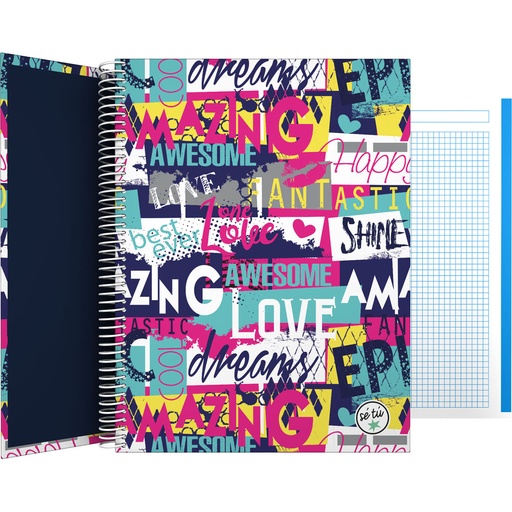 [GRA16502660] CADERNO FOR.A4 CADER. SE TU 22 AMAZING