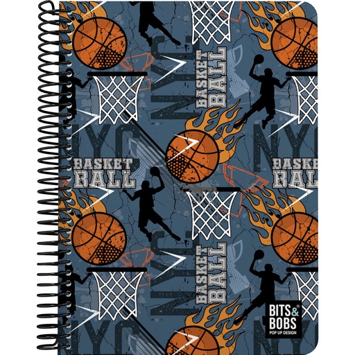 [GRA16512232] CADER.PP 4o 80H 90G C4MM B&B BASKETBALL