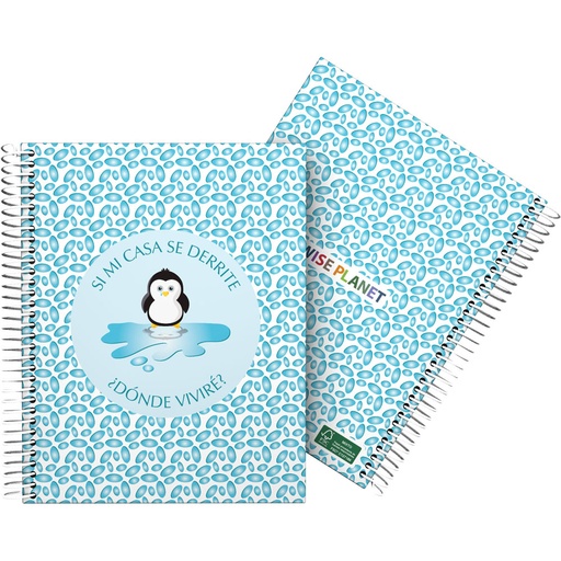 [GRA16512631] CADERNO FOR.A5 CADER. PLANET21 PINGUINO