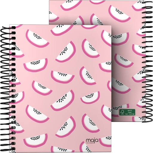 [GRA16521985] CADERNO FOR.A6 CADER. MAJA20 KIWI R0SA