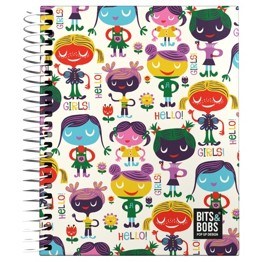 [GRA16522665] CADERNO FOR.A6 CADER. B&B23 HELLO