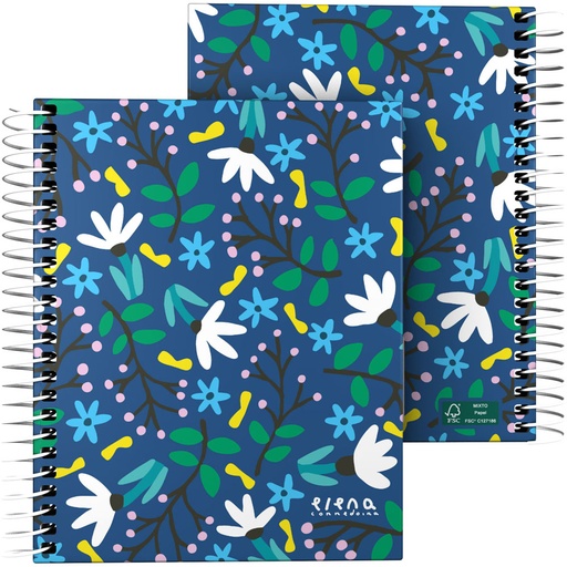 [GRA16522691] CADERNO FOR.A6 C5MM EC24 BLUE GARDEN