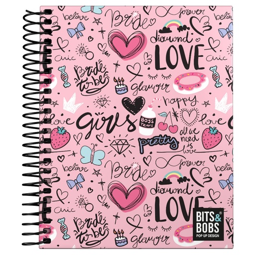 [GRA16522701] CADERNO FOR.A6 C5MM B&B24 SWEET