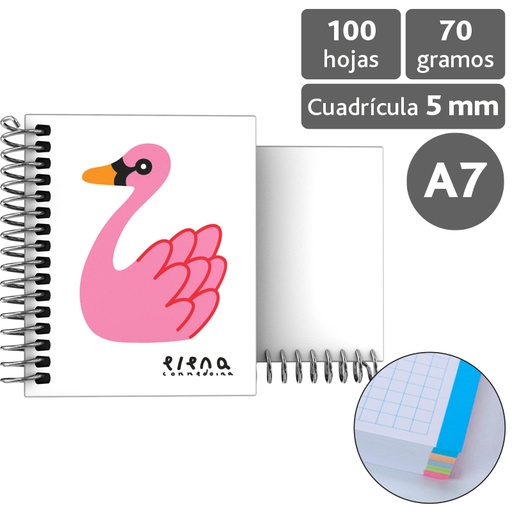 [GRA16531931] CADERNO FOR.A7 CADER. EC18 CISNE