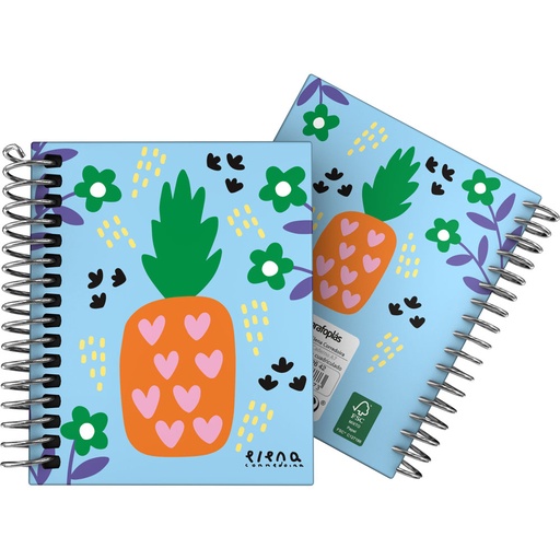 [GRA16532642] CADERNO FOR.A7 CADER. EC 22 FLOWER