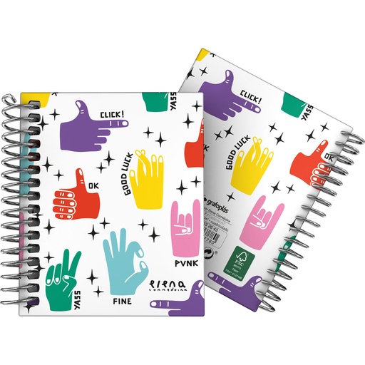 [GRA16532643] CADERNO FOR.A7 CADER. EC 22 HANDS