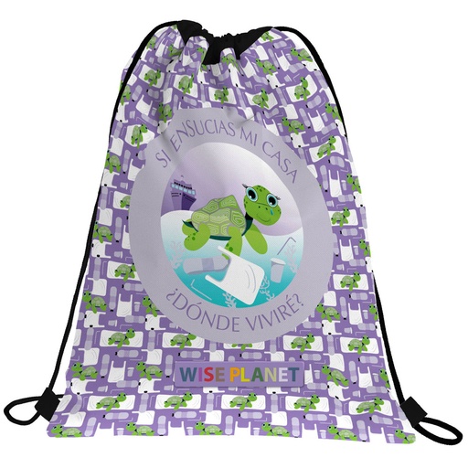 [GRA37610551] SACO PLANO PLANET21 TORTUGA