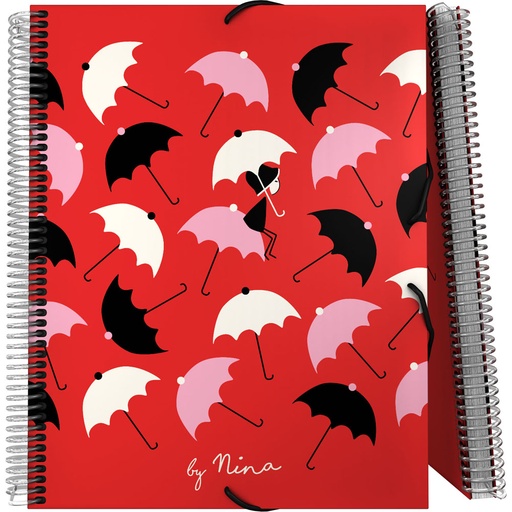 [GRA39822176] PASTA 30F.MAXIPLAS PP NINA19 UMBRELLAS