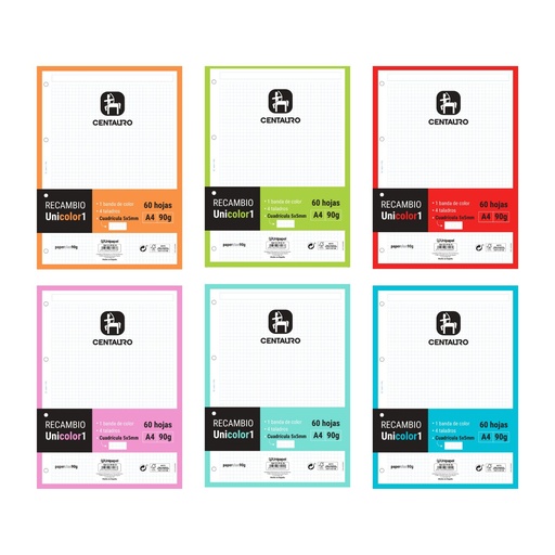 [GRA53390521] RECARGACENTAURO A4 UNI1 60H/90G 5X5 LIMA