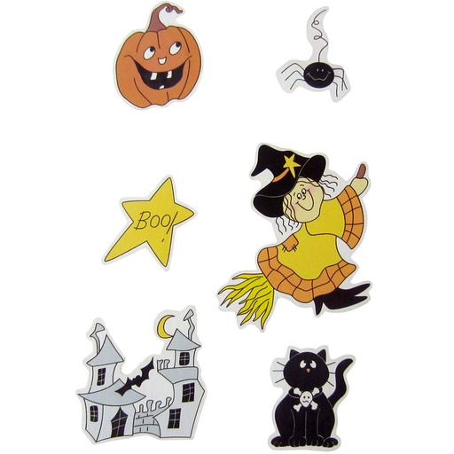 [GRA68047104] SET FIGURAS MADERA HALLOWEEN 2 ADHESIVA