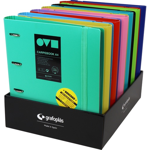 [GRA70996123] EXP.12 CARPEBOOK A4 UNEQ.MINIMAL SORTIDO