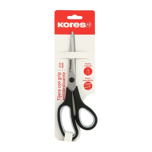 [GRA73587200] TESOURA C/GRIP ANTIDE 212MM H.ACERO KORES