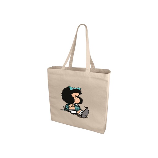 [GRA79891300] BOLSA TOTTE ALGODON MAFALDA23 CURIOSA