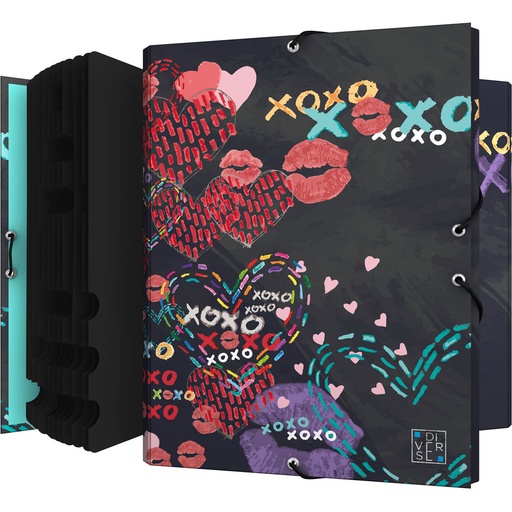 [GRA82211998] CLASIF.FORR.SOLAP. DIVERSE20 XO NEGRO