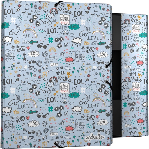 [GRA82402602] PASTA 3 ABAS FOR. LAURIE20 GIRL POWER