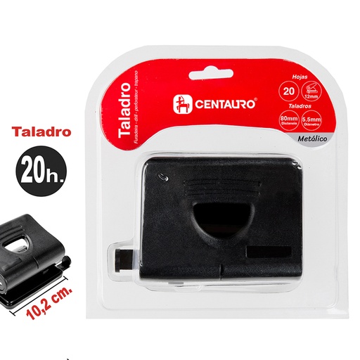 [GRA86000711] TALADRO NEGRO 120X89X50MM CENTAURO