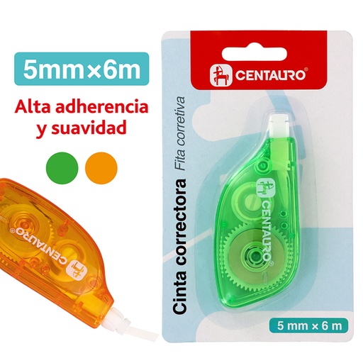 [GRA86028598] BLISTER CINTA CORRECTORA 5MMX6M CENTAURO