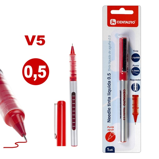 [GRA86212951] BLISTER 1NEEDLE 0,5MM T.LIQ P.AGUJA ROXO