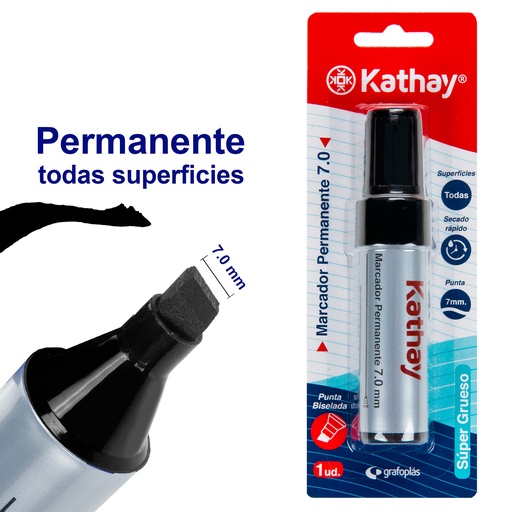 [GRA86213010] BLISTER 1MARC.PERMA.7MM P.BISEL.NEGRO CE