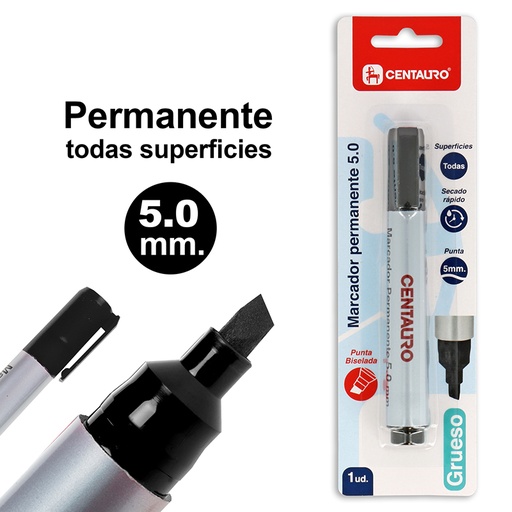 [GRA86213710] BLISTER 1MARC.PERMA.5MM P.BISEL.NEGRO