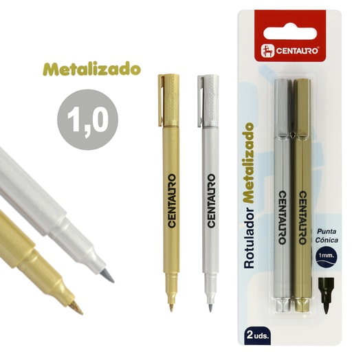 [GRA86240298] BLISTER 2ROTUS.METAL1MM ORO+PLA CENTAURO