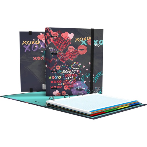 [GRA88101998] CARPEBOOK 4D35 A4 DIVERSE20 XO NEGRO