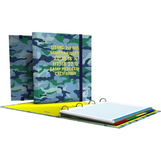[GRA88102604] CARPEBOOK 4D35 A4 M&C AZUL