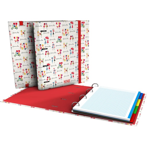 [GRA88102614] CARPEBOOK 4D35 A4 NINA20 FRIENDS