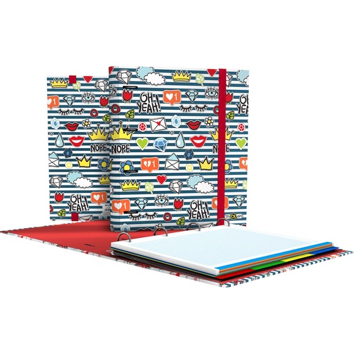 [GRA88102656] CARPEBOOK 4D35 A4 STICKERS22 CROWN