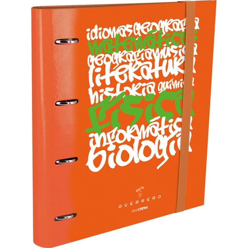 [GRA88102752] CARPEBOOK 4D35 A4 UNICLASE NARANJA